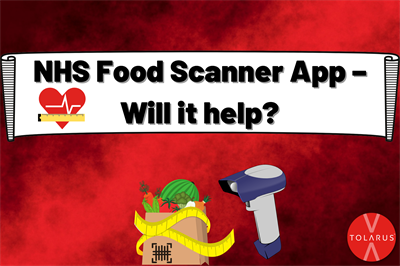 NHS Food Scanner Launch for Better Health Campaign