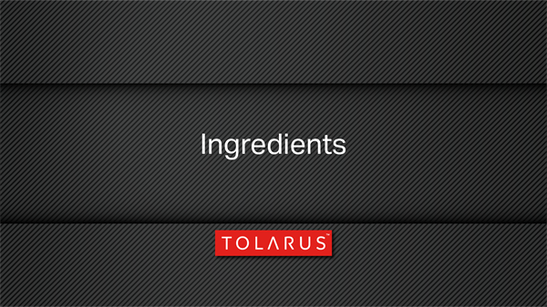 7. Ingredients