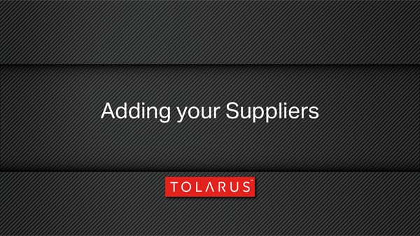4. Suppliers